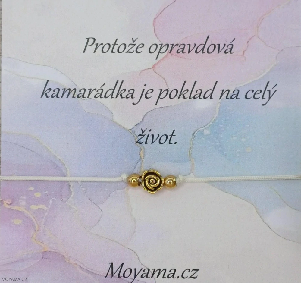 Náramek Sharis X. karta opravdová kamarádka