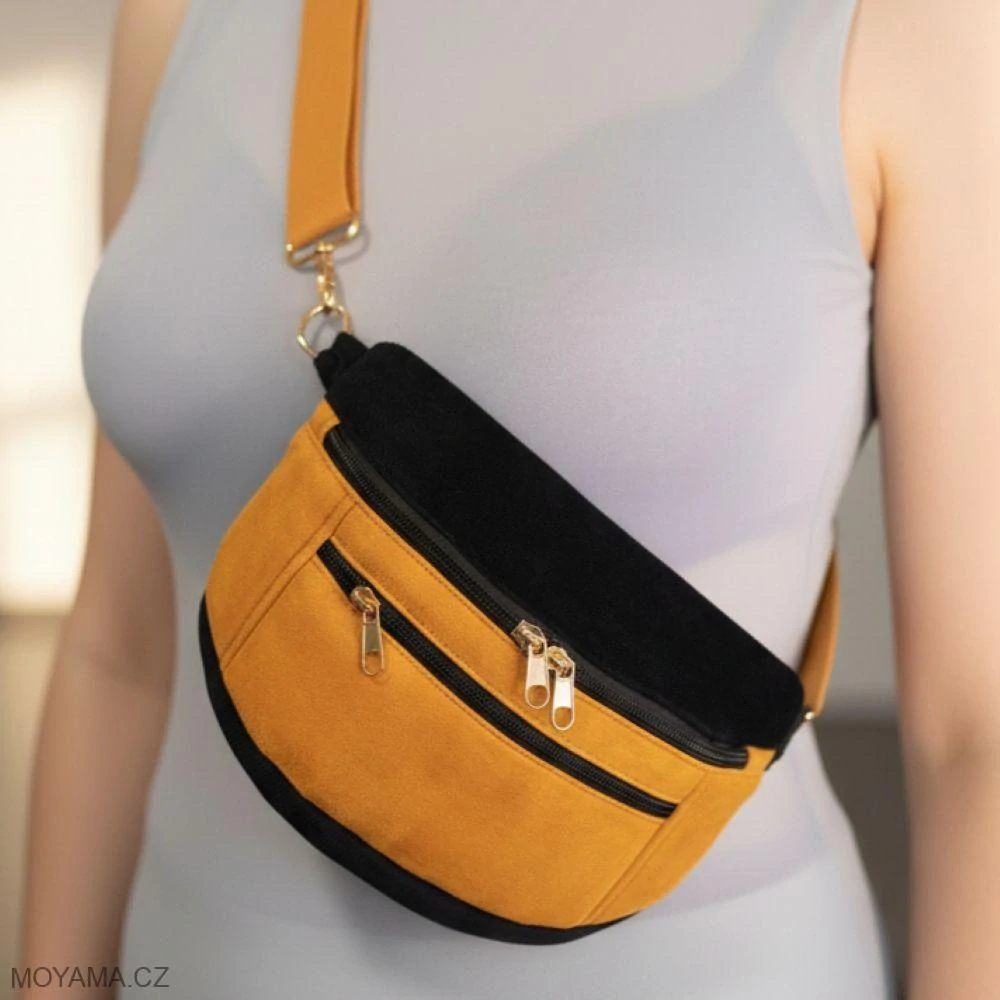 Ledvinka Maya Pocket Duo – mustard & black