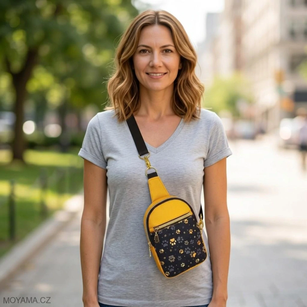 Crossbody DEFNE VIII. – golden paw II.