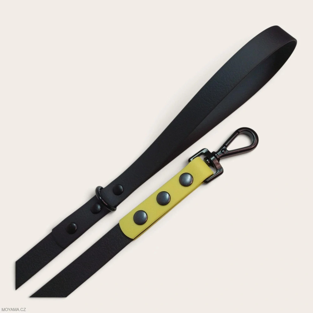 Vodítko S - black yellow