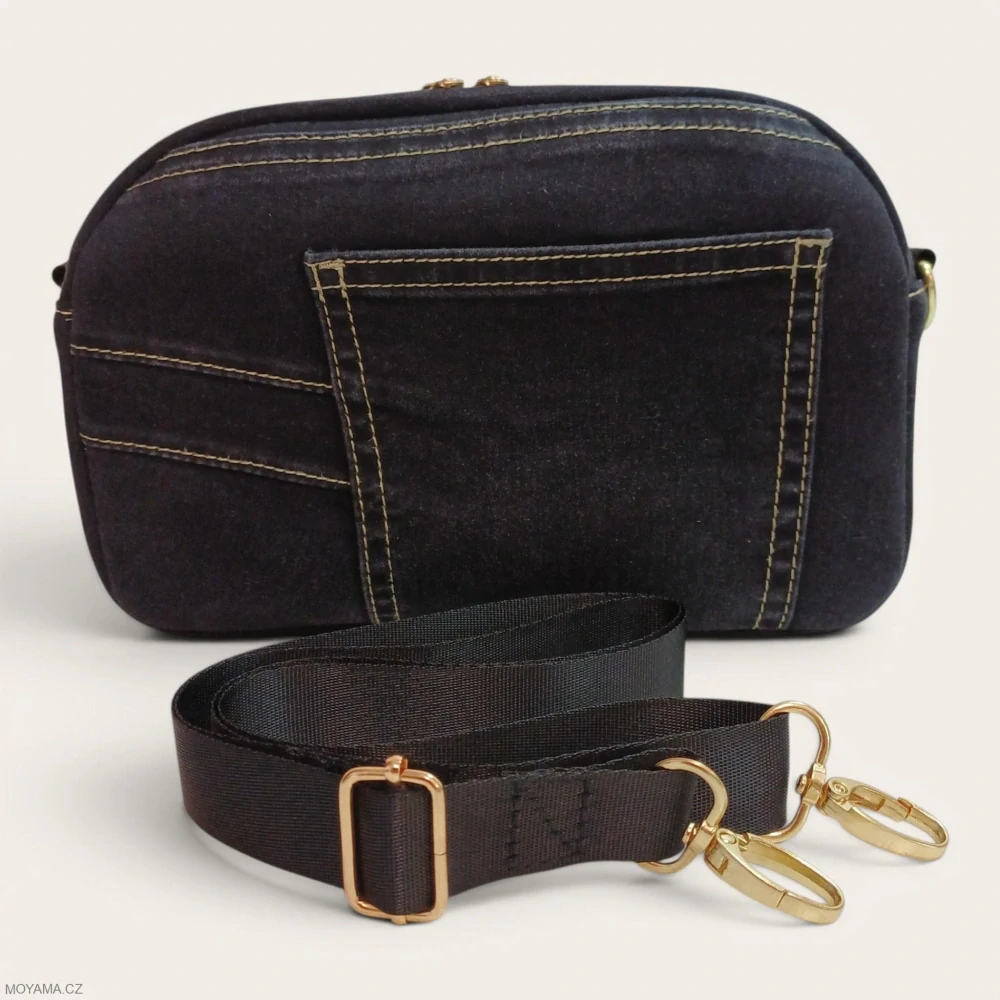 MOLLY Denim Noir crossbody