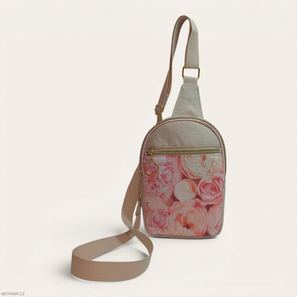 Crossbody DEFNE II. – cream and bloom