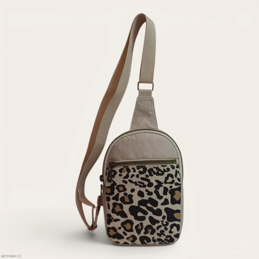 Crossbody DEFNE III. – cream and safari