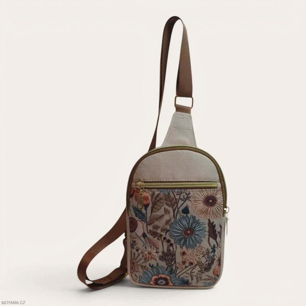 Crossbody DEFNE IV. – cream and meadow