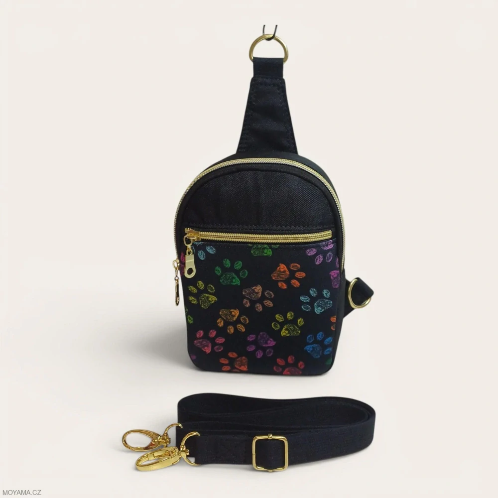 Crossbody DEFNE Rainbow Paw