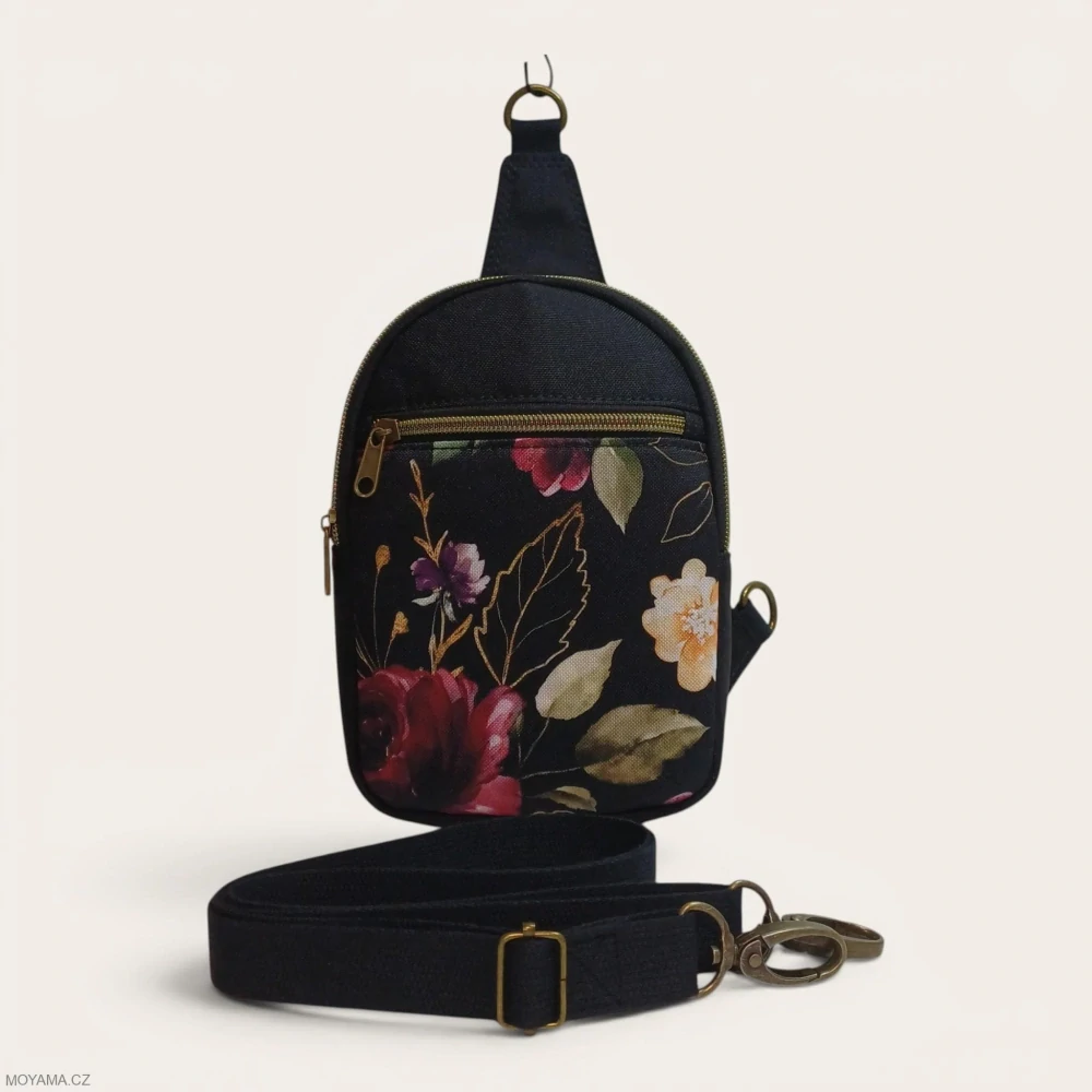 Crossbody DEFNE Midnight Bloom