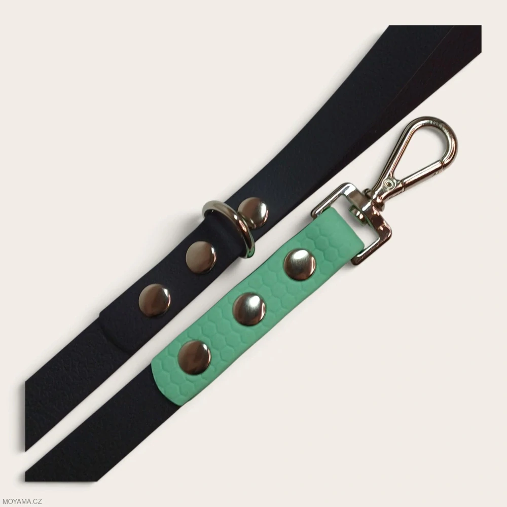 Vodítko S - black mint hexa