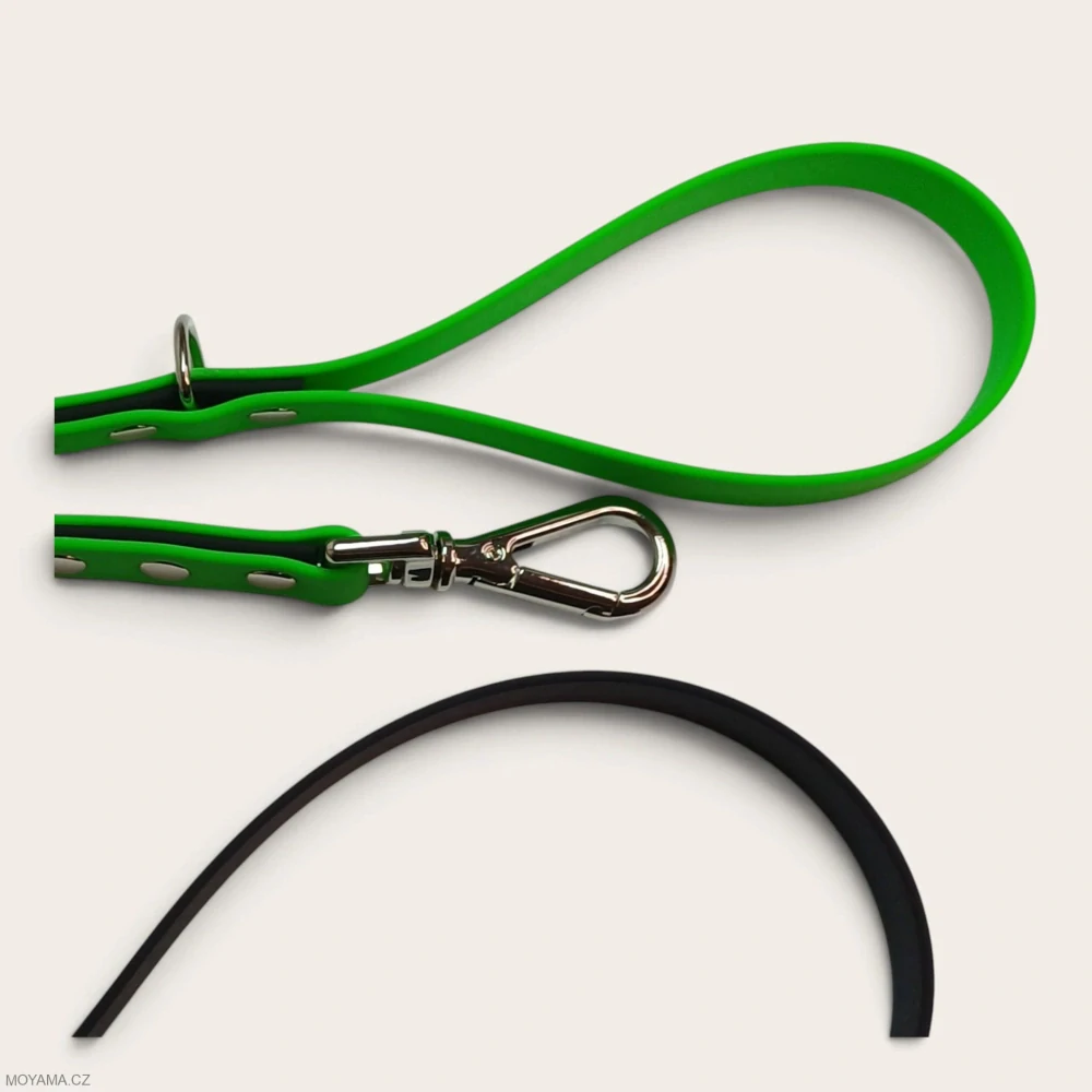 Vodítko M - black green
