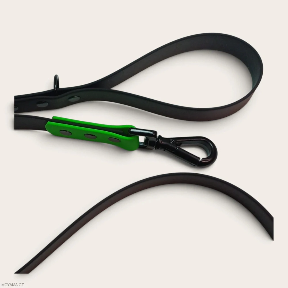 Vodítko L - black green
