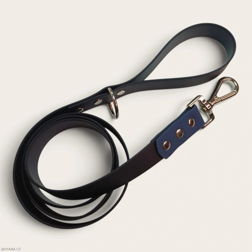 Vodítko L - black dark blue hexa