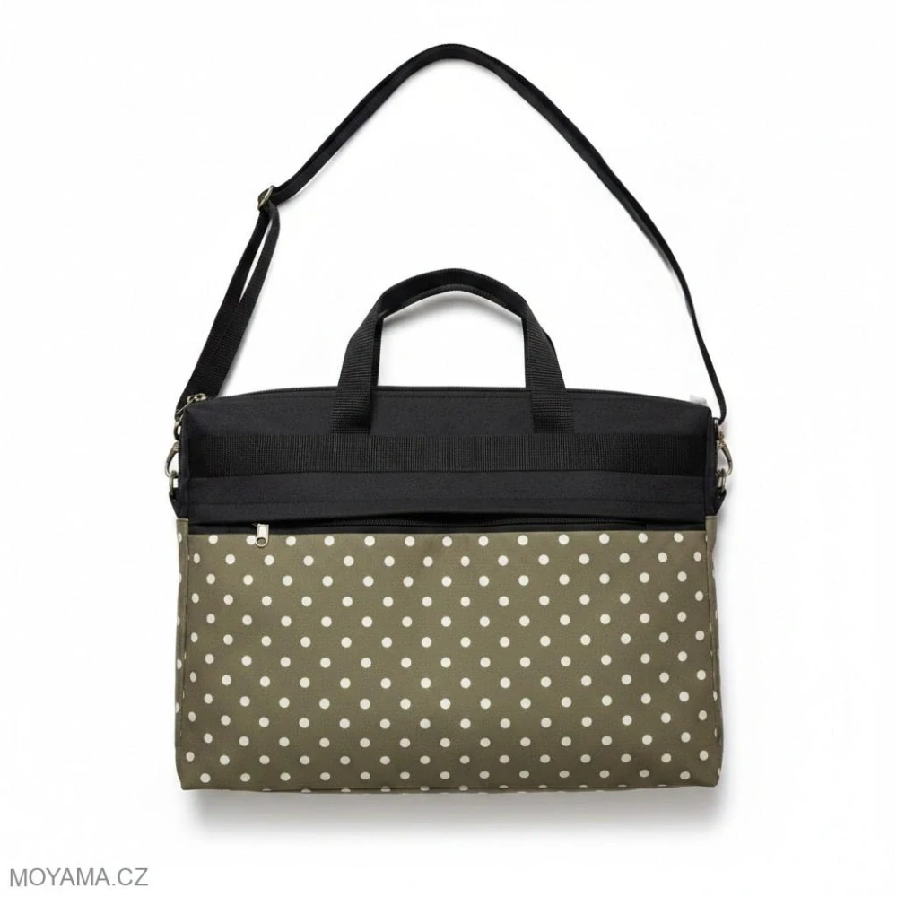 Velká taška crossbody - Tommy puntíky