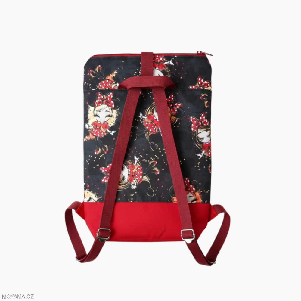 Batoh malý - panenky s mašlí - Flip