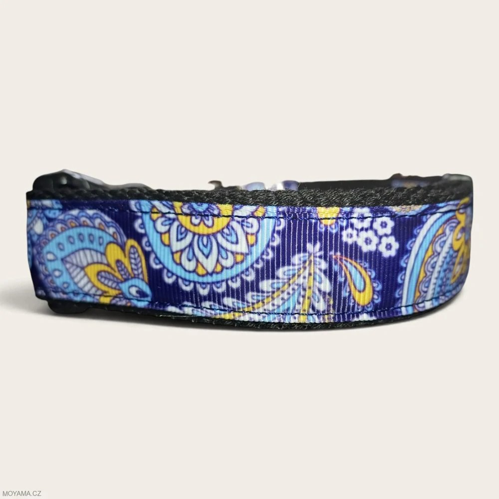 Obojek M/L - mandaly modré