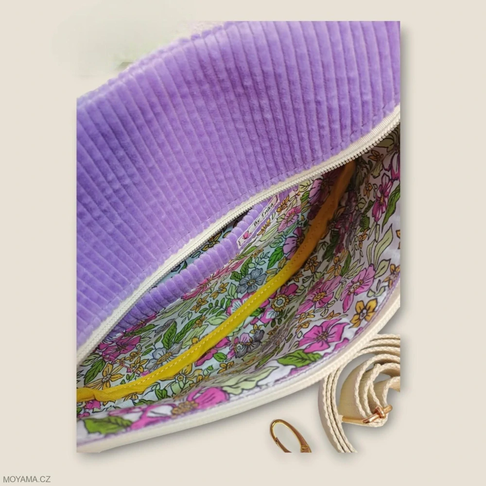 Ledvinka Maya pocket - lila