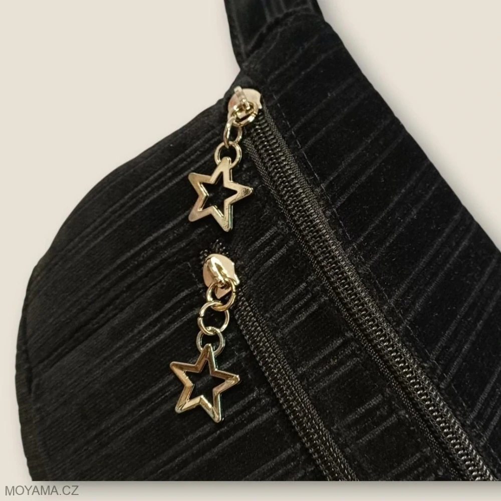Ledvinka Maya Pocket XL – black stripes star