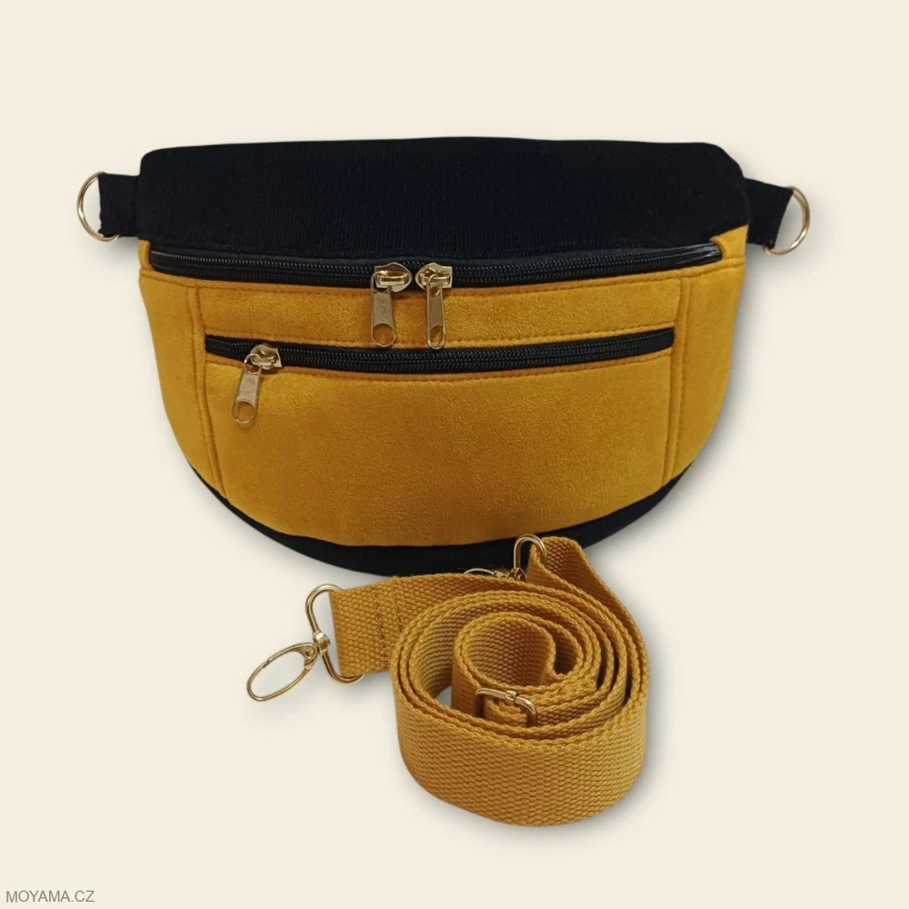 Ledvinka Maya Pocket Duo – mustard & black