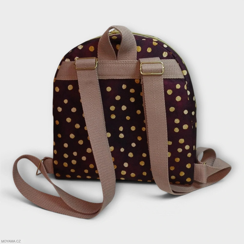Batoh LELA - Bordeaux Gold