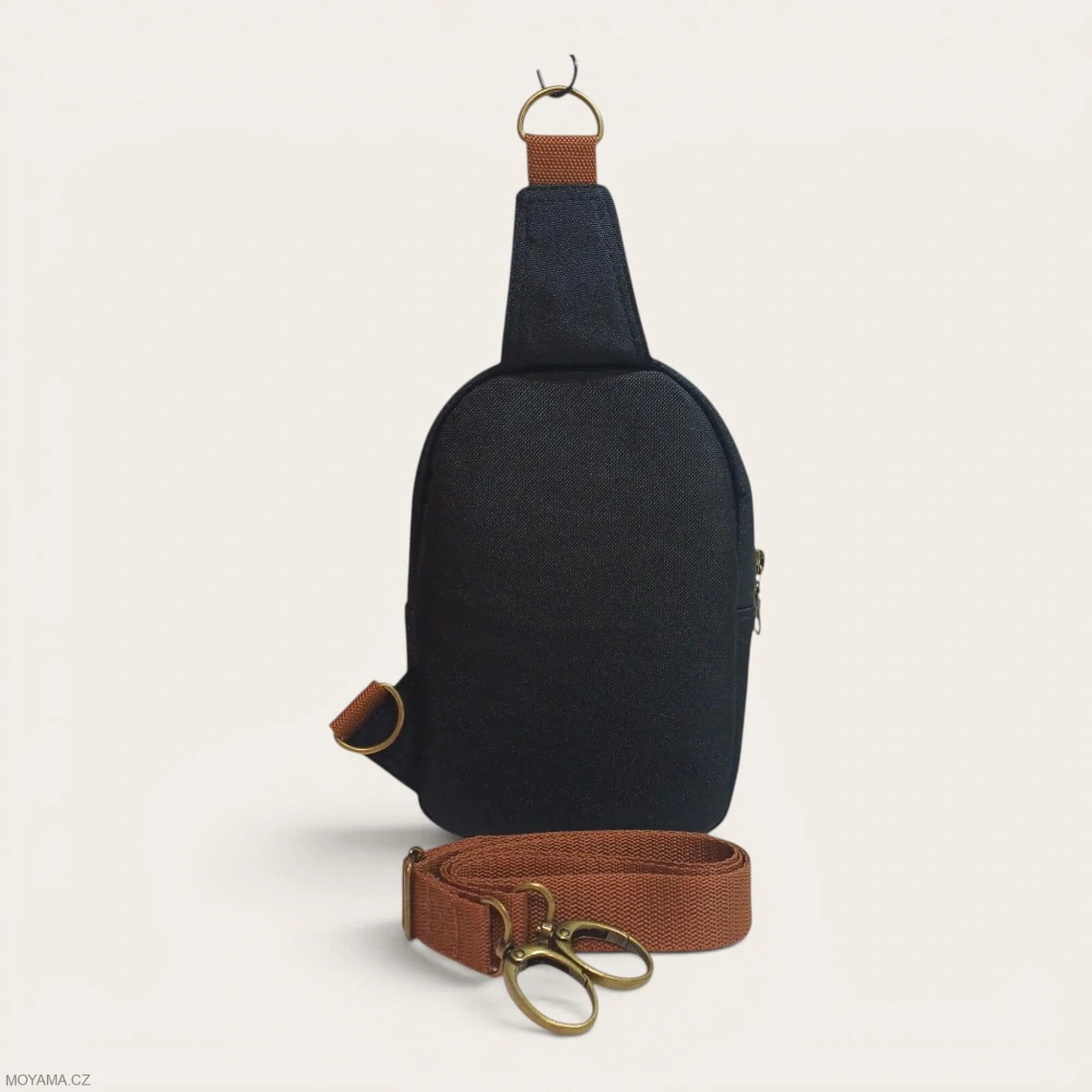 Crossbody DEFNE I. – black and bordo