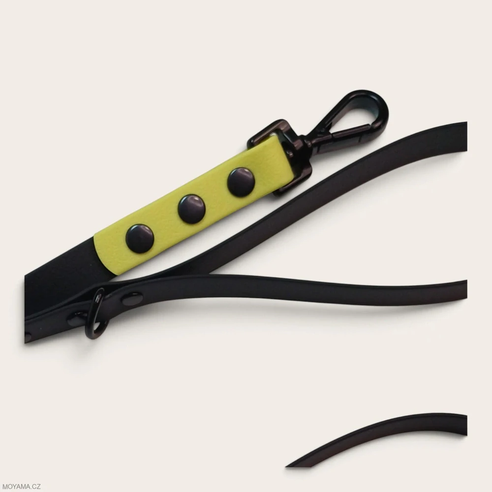 Vodítko S - black yellow