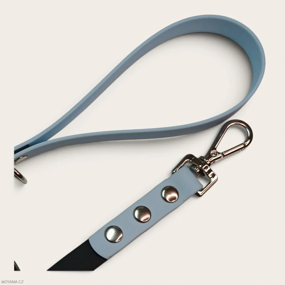 Vodítko S - black light blue