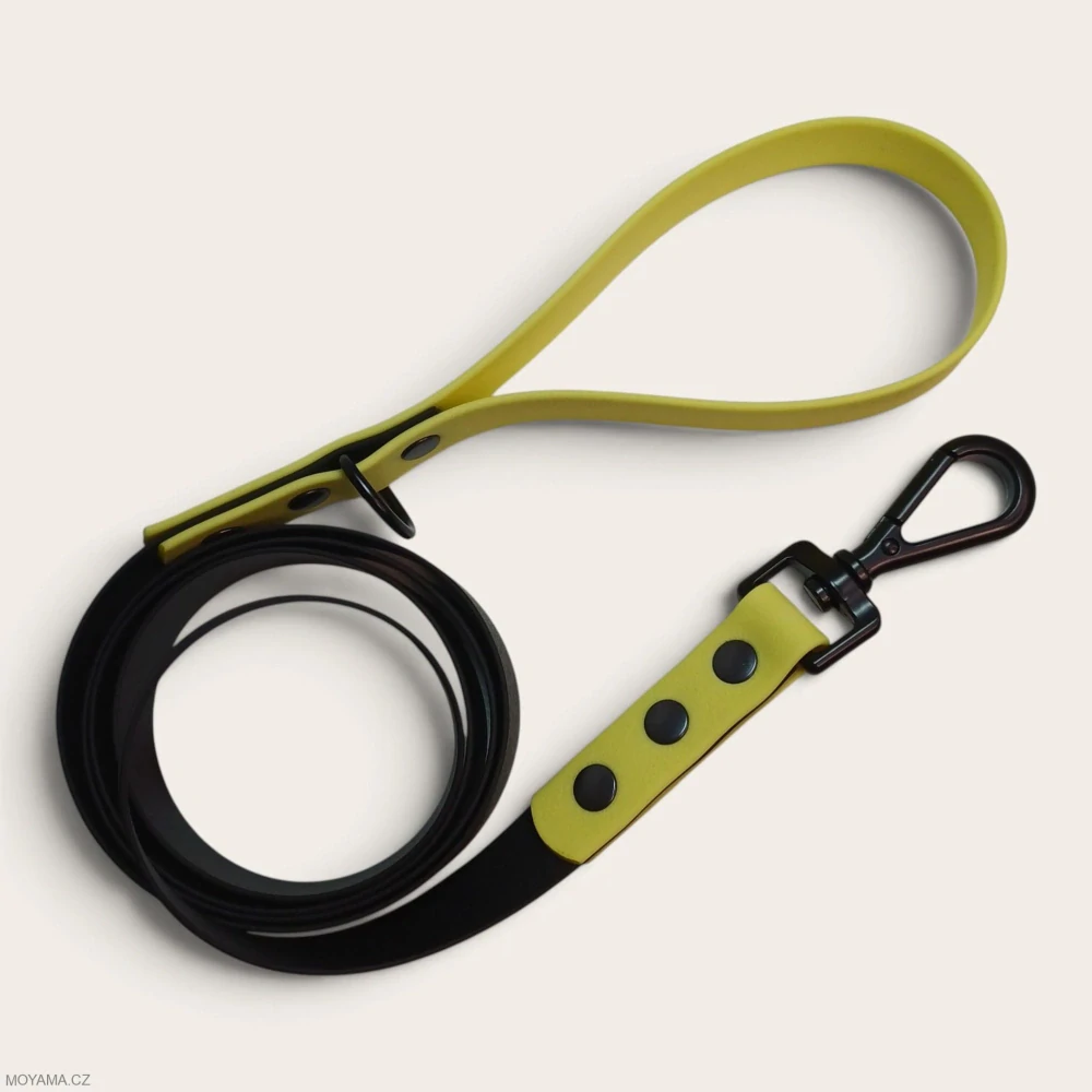 Vodítko M - black yellow