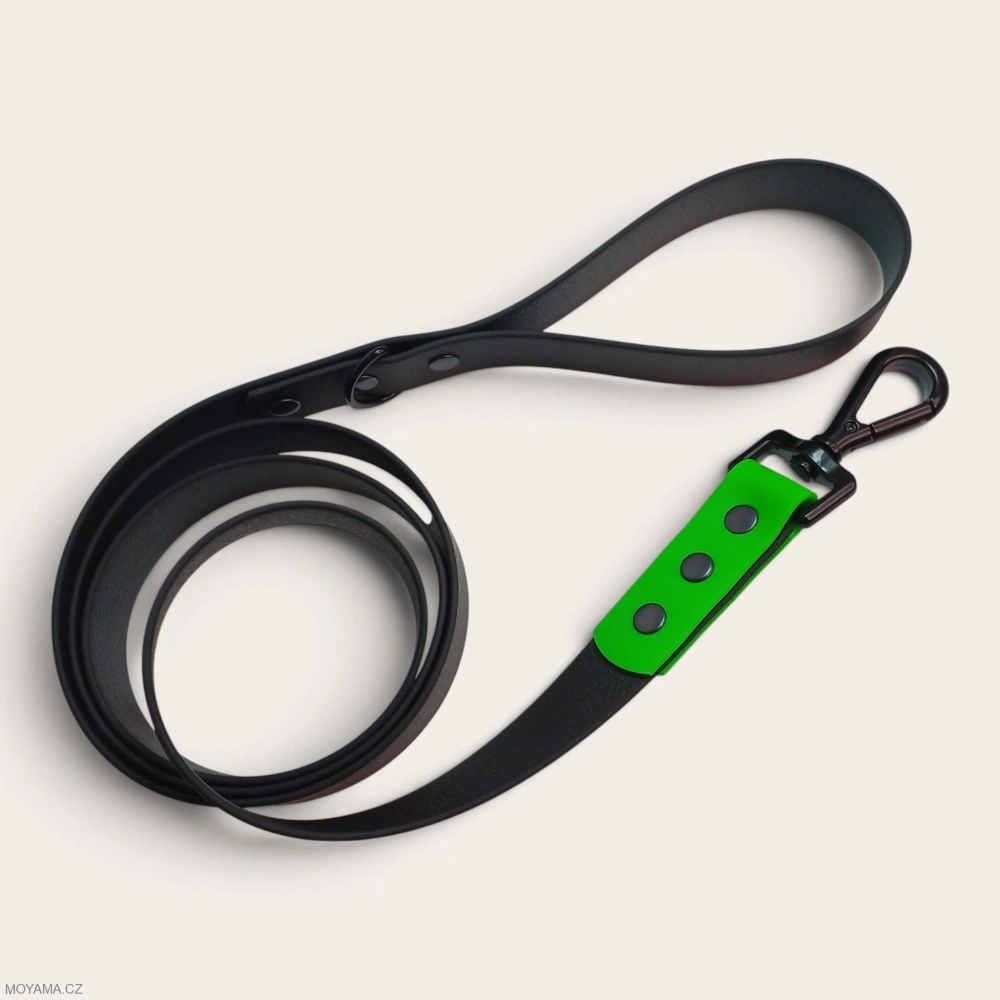 Vodítko L - black green