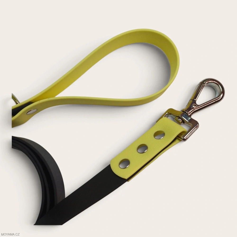Vodítko L -  black yellow