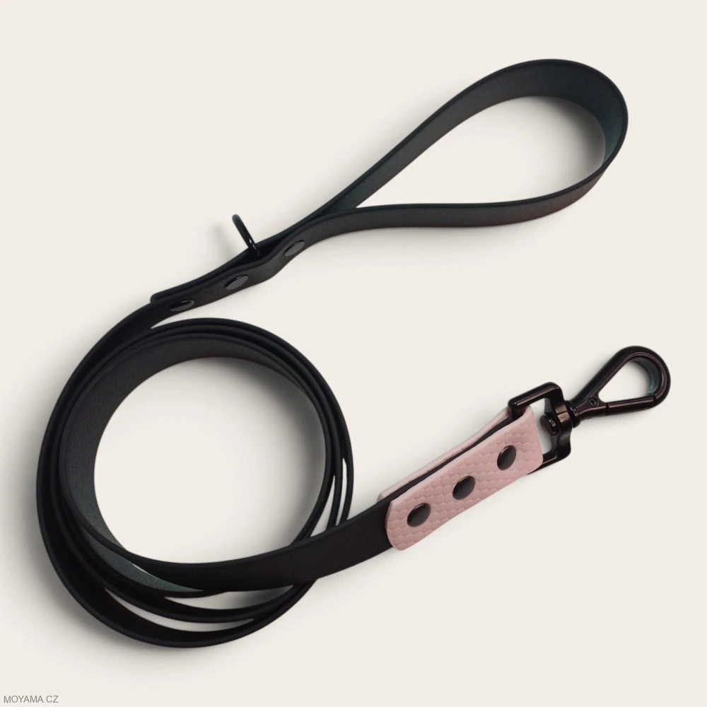 Vodítko L - black light pink hexa