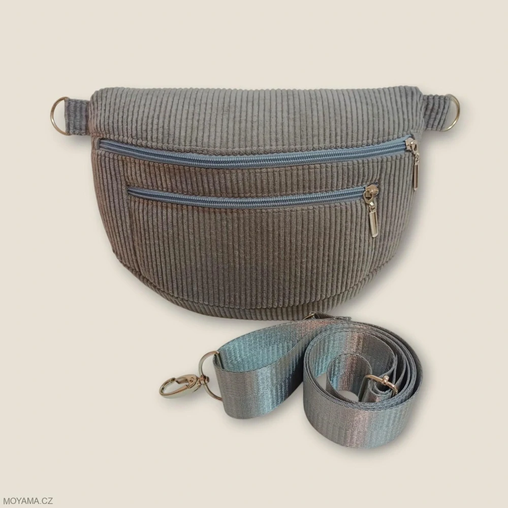 Ledvinka Maya pocket - grey