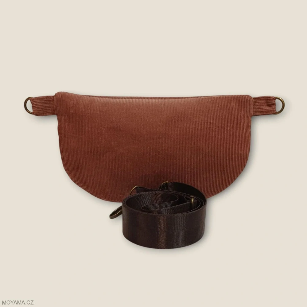 Ledvinka Maya Pocket XL – dusty rose