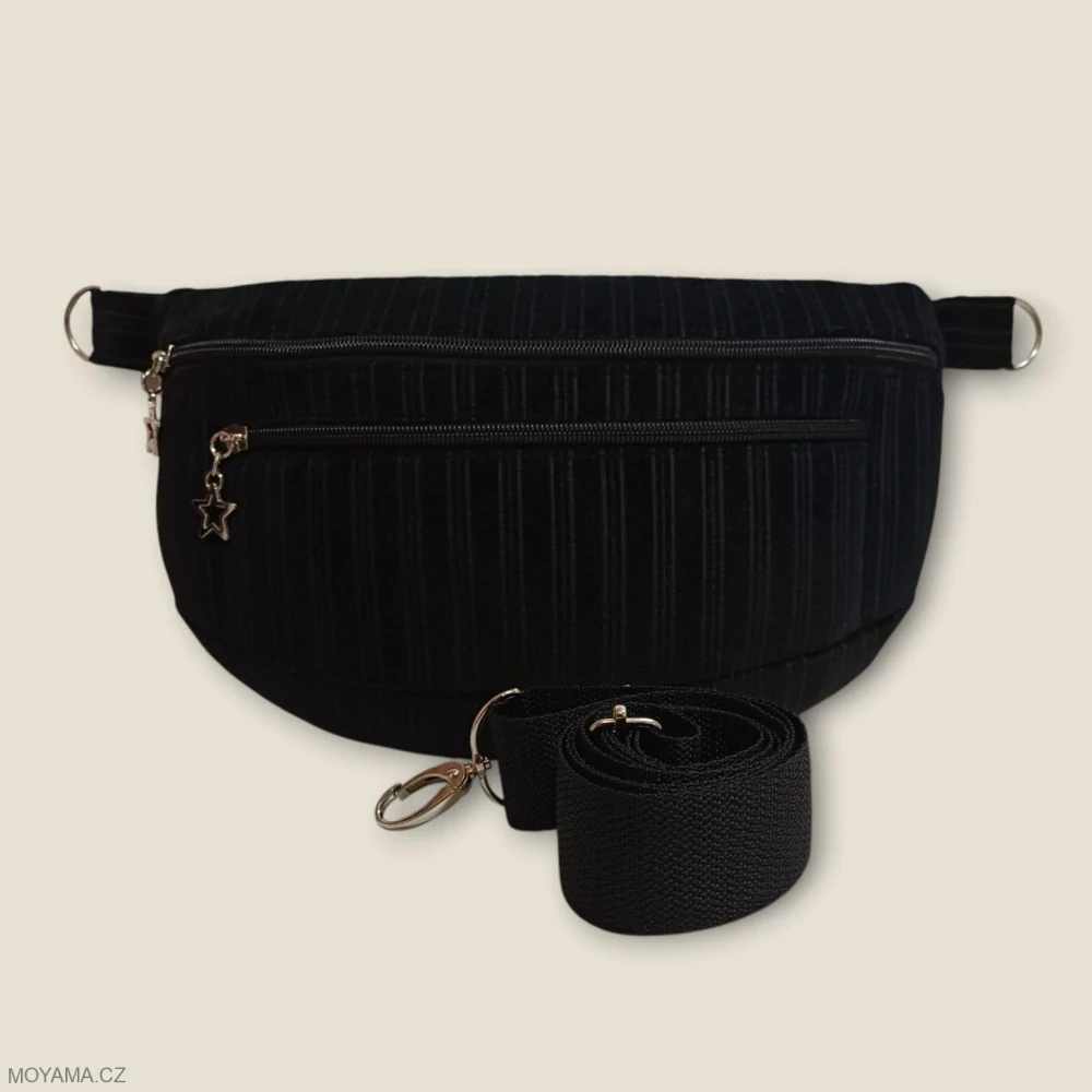 Ledvinka Maya Pocket XL – black stripes star