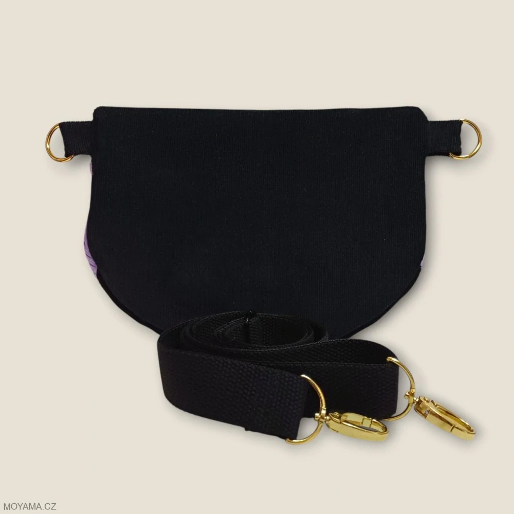 Ledvinka Maya Pocket Duo – lila & black