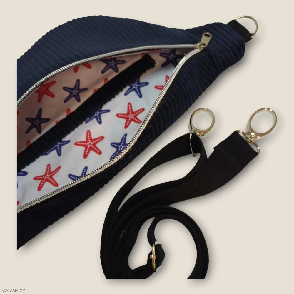 Ledvinka Mia Cord – Midnight Blue II.