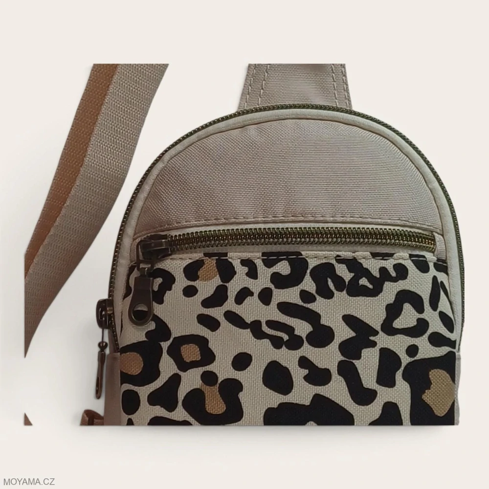 Crossbody DEFNE III. – cream and safari