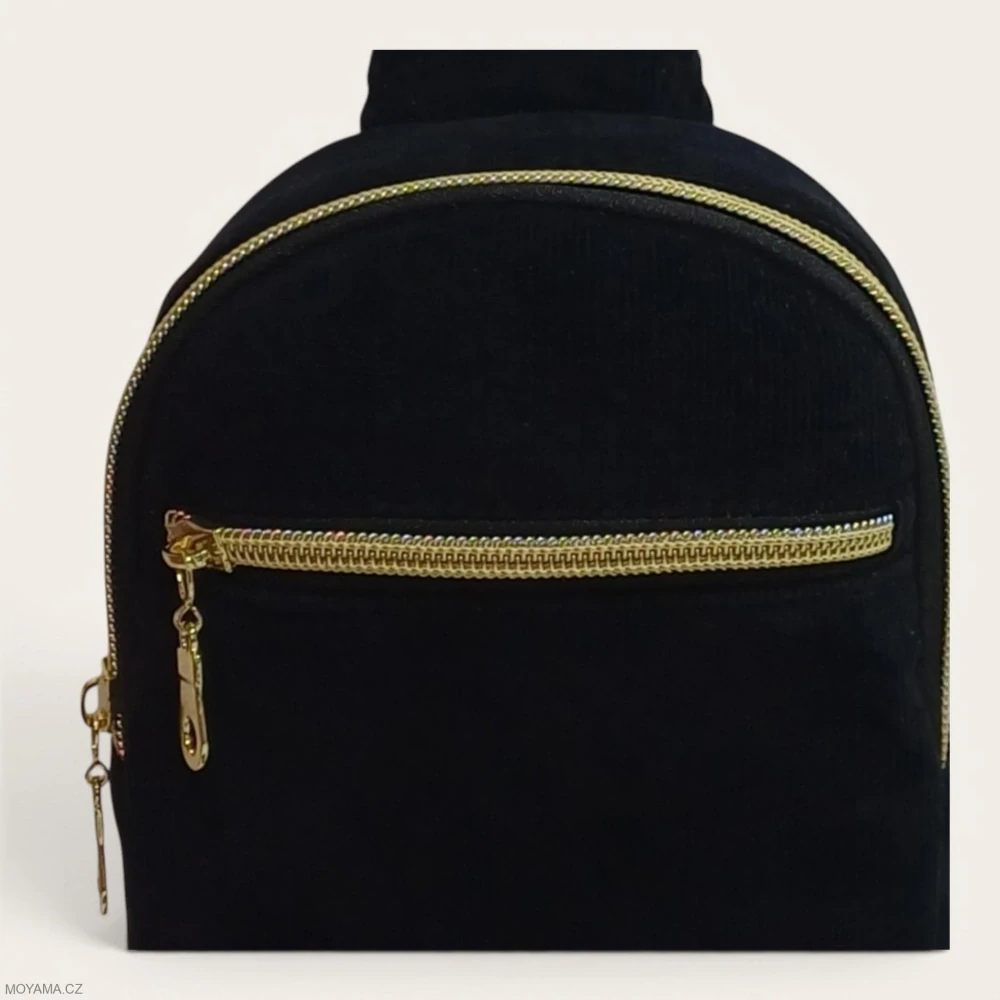 Crossbody DEFNE Velvet Noir Cord