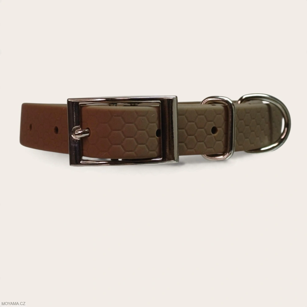 Obojek S – Deniz Brown Hexa