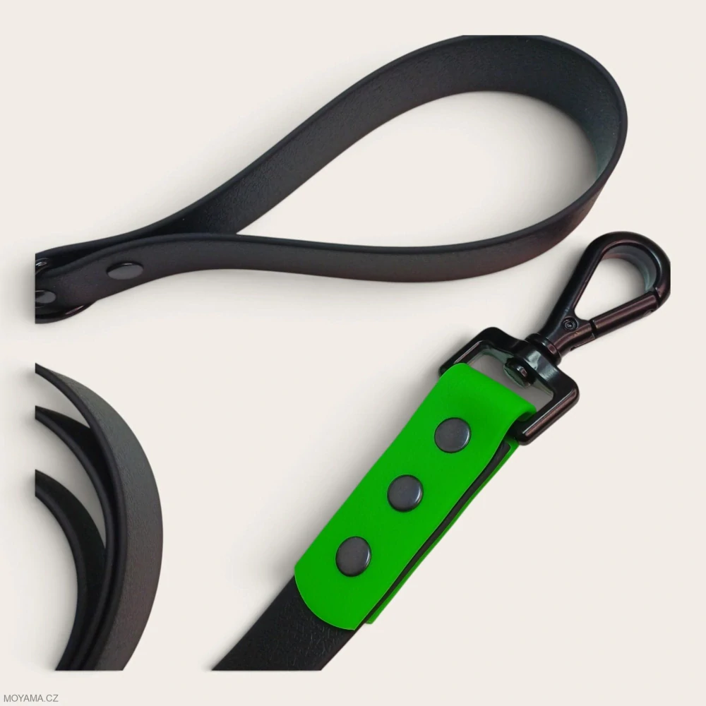 Vodítko L - black green