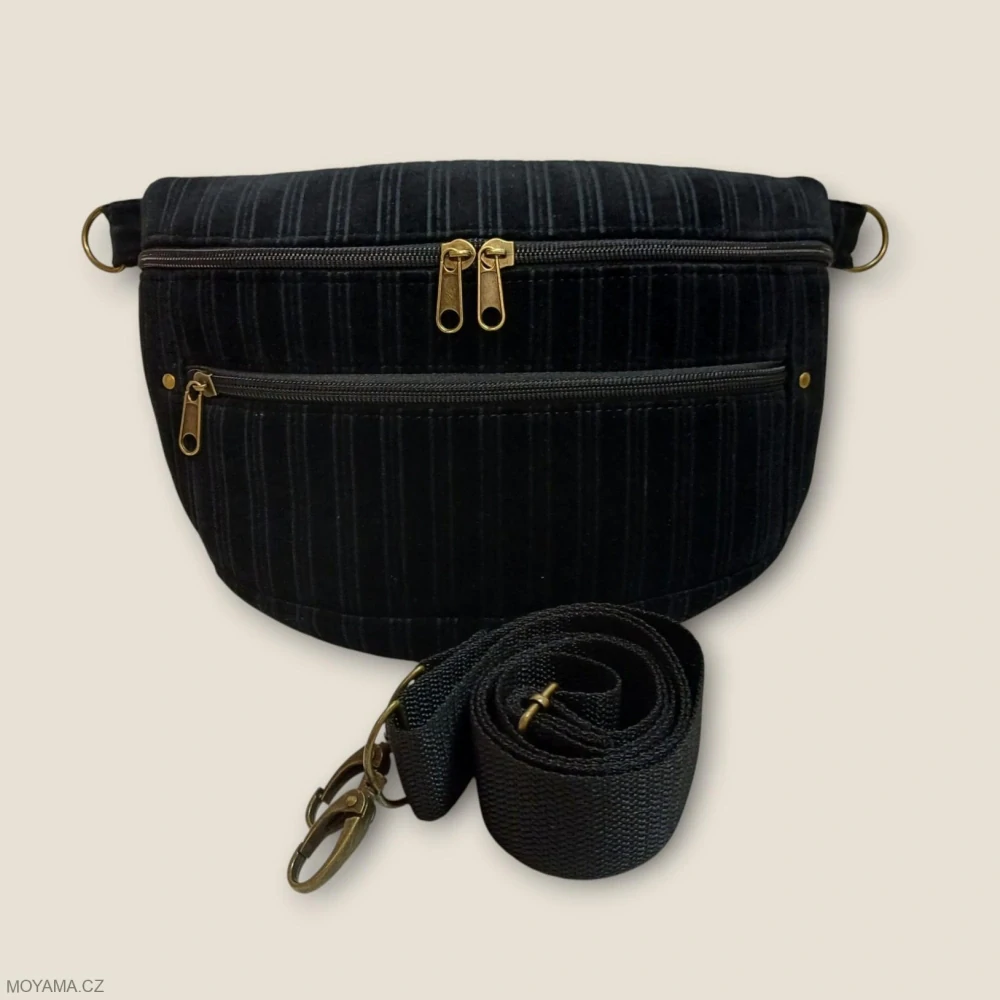 Ledvinka Maya Pocket – black stripes