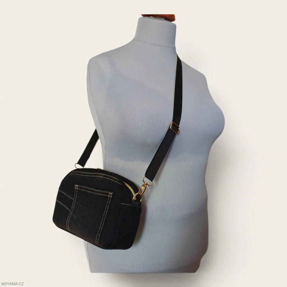 MOLLY Denim Noir crossbody