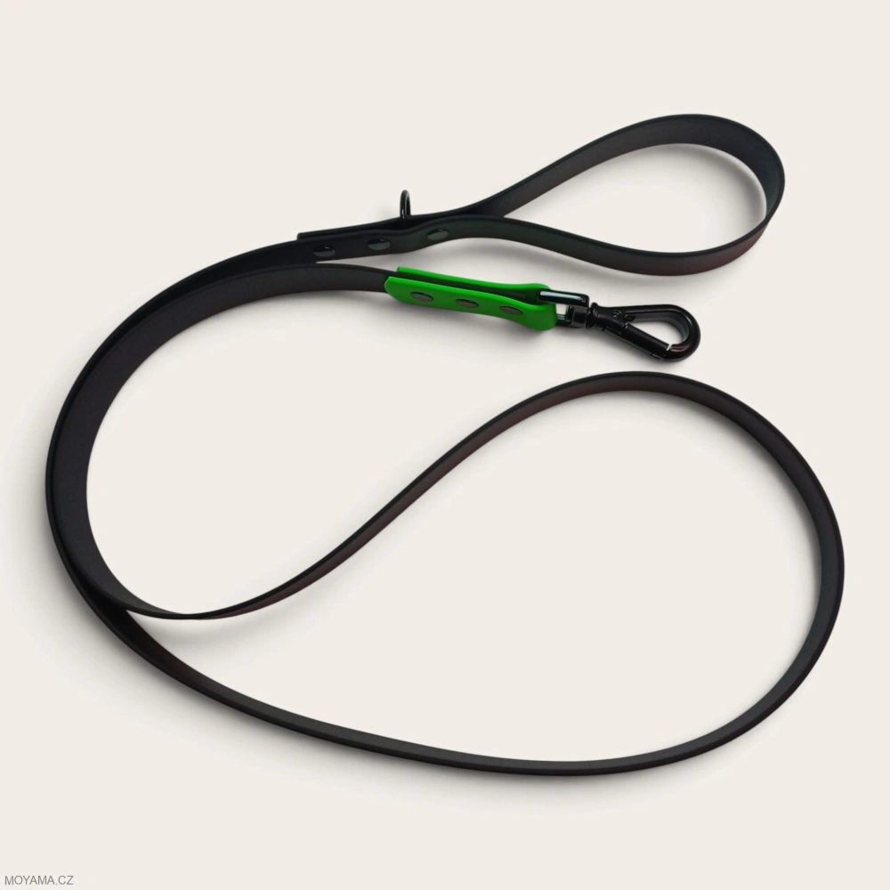Vodítko L - black green