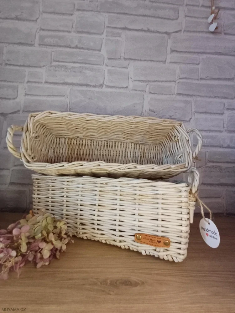 Sada dvou košíků - světlé