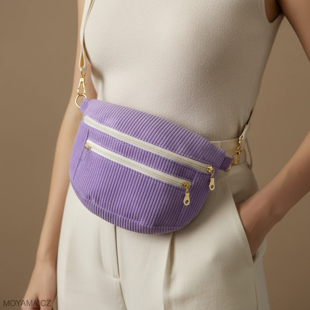 Ledvinka Maya pocket - lila