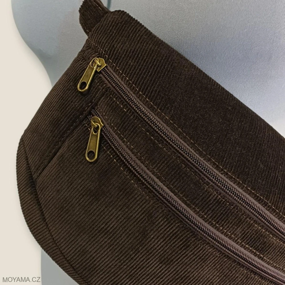 Ledvinka Maya XL pocket - chocolate 