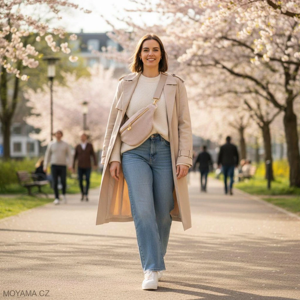 Ledvinka Mia Flow – cream beige