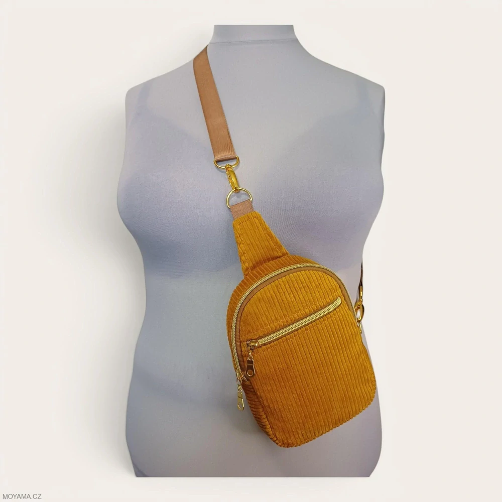 Crossbody DEFNE VI. – cord pumpkin