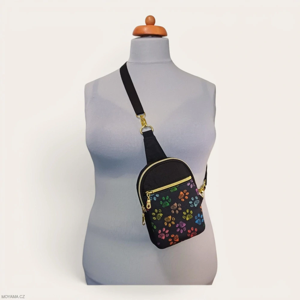 Crossbody DEFNE Rainbow Paw