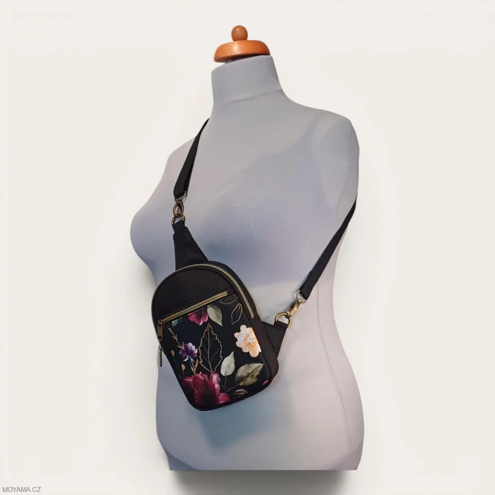 Crossbody DEFNE Midnight Bloom