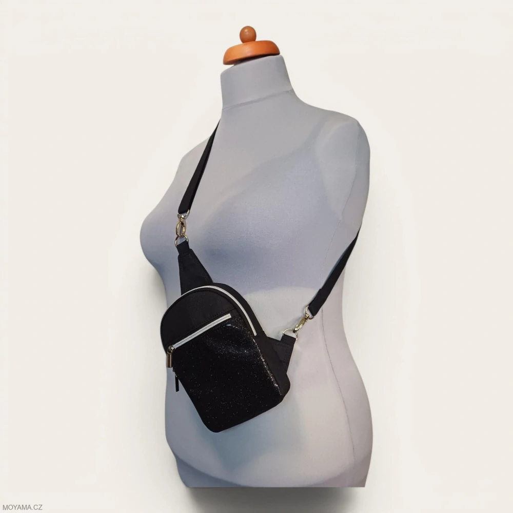Crossbody DEFNE Black Stardust