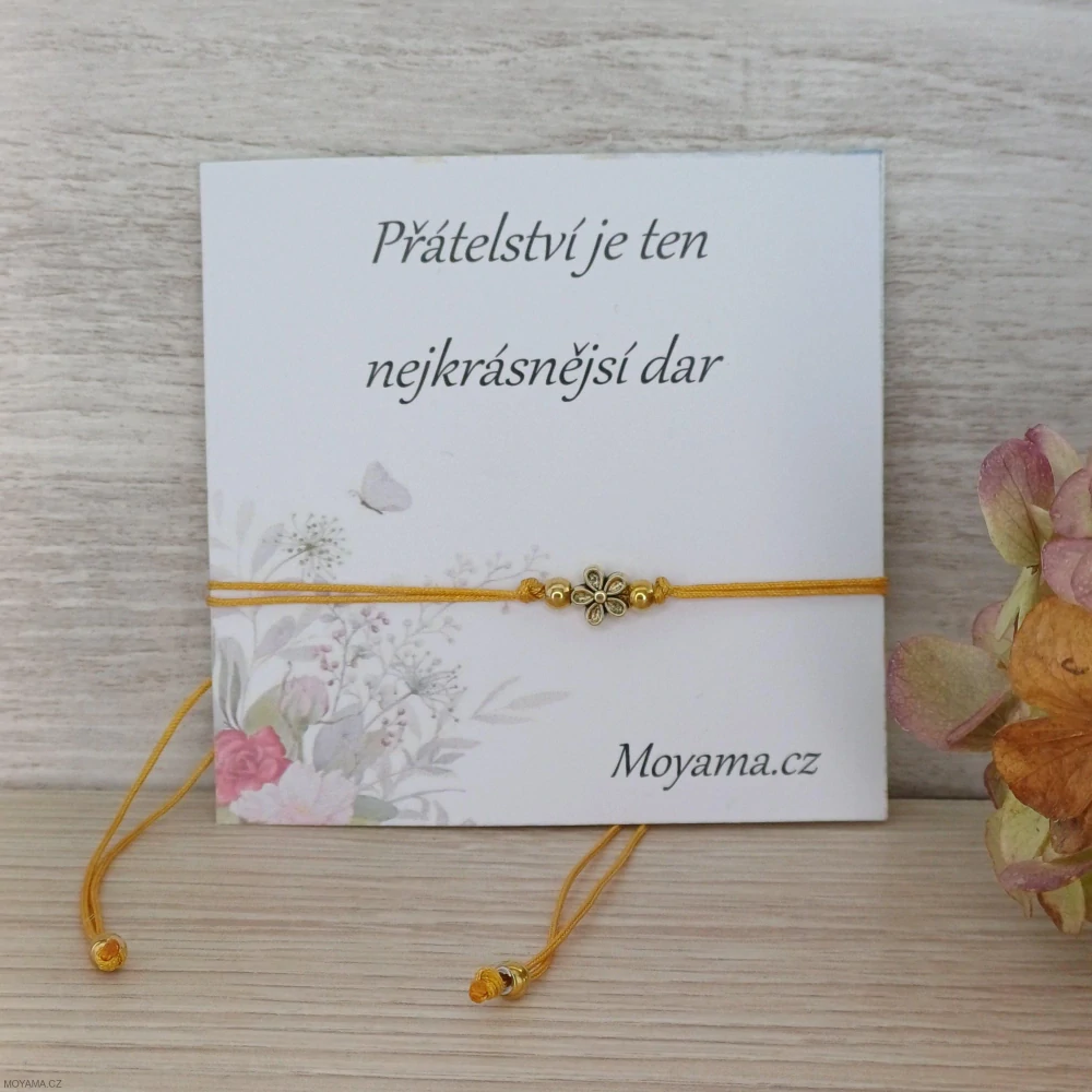Náramek Sharis III. karta přátelství