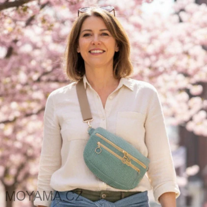 Ledvinka Maya Pocket – sky blue